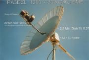 PA3DZL 2.5 m dish